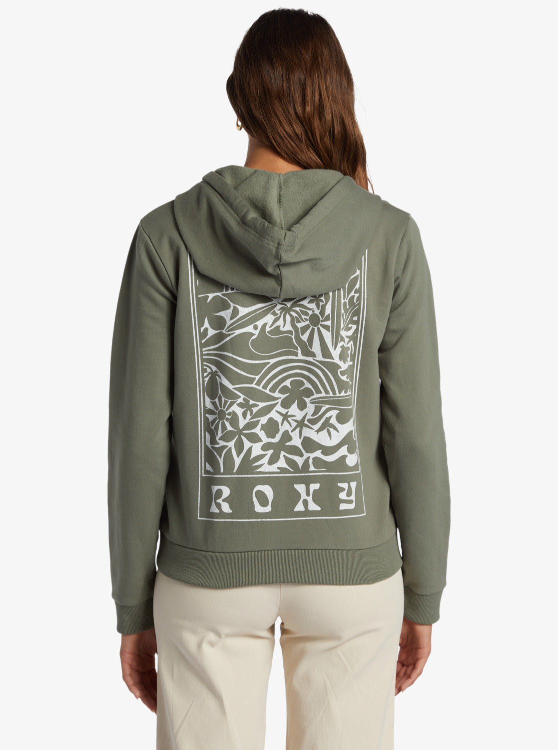 Roxy hoodie zip new arrivals