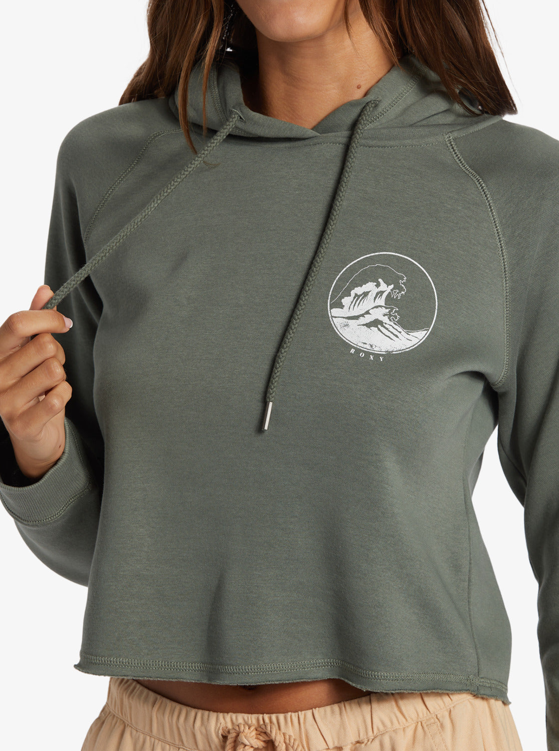 We Arrived A Pullover Hoodie Agave Green