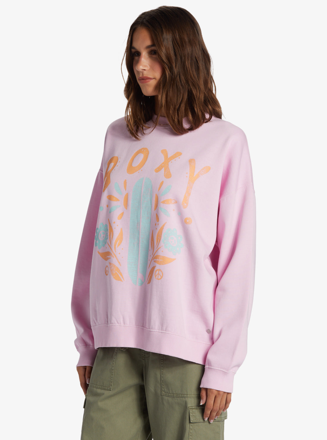 Roxy sweatshirt hot sale