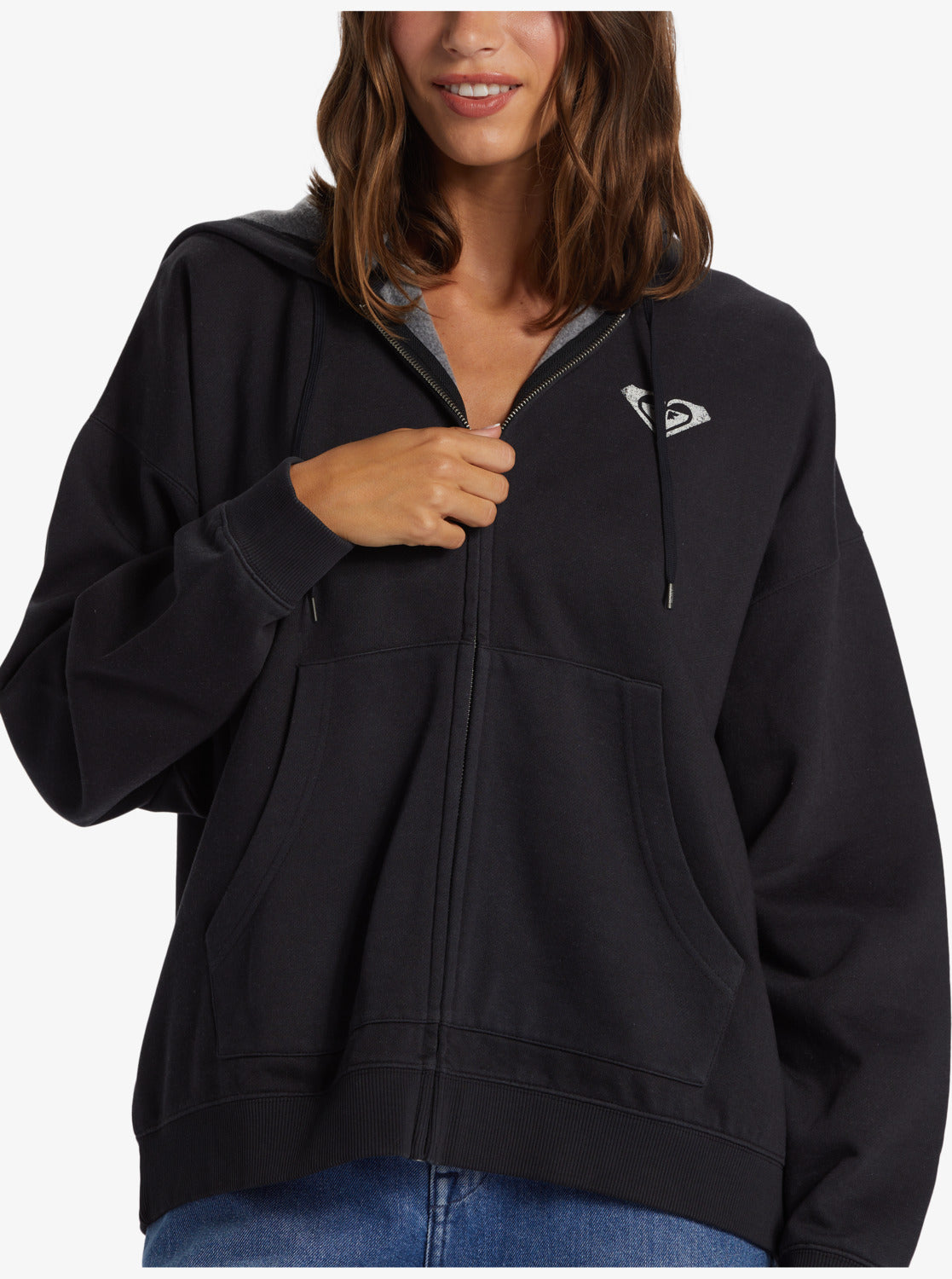 Roxy discount zipper hoodie