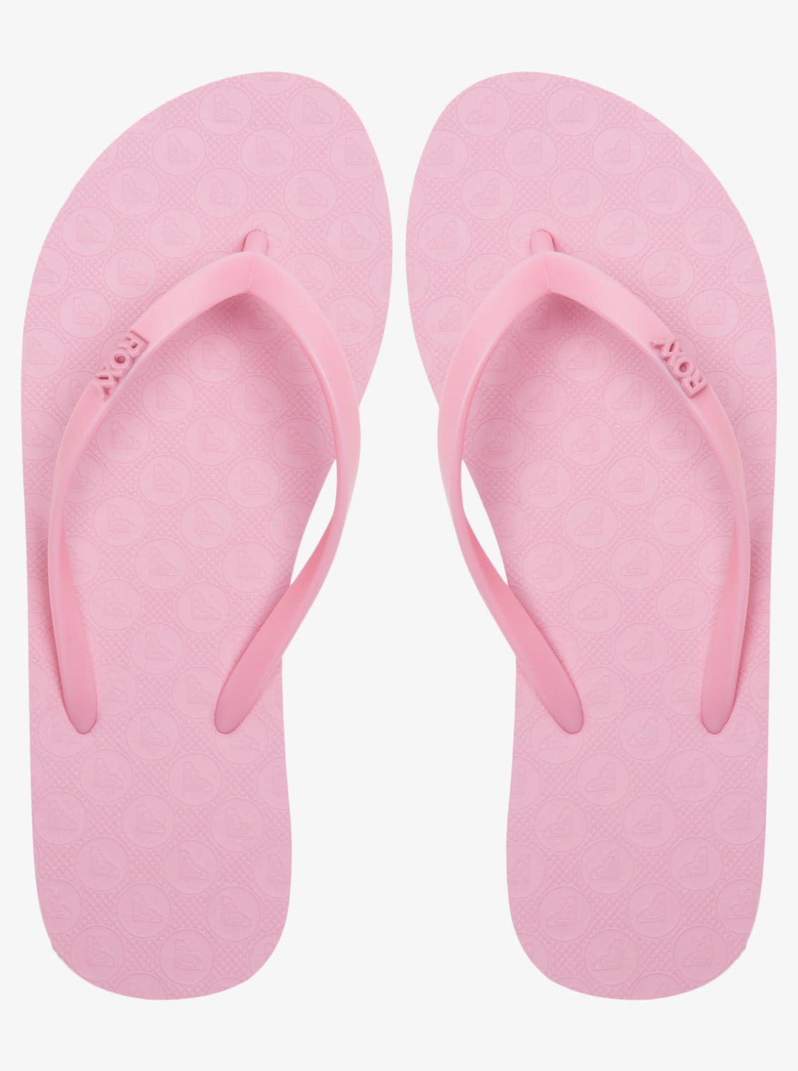 Roxy pink sales flip flops