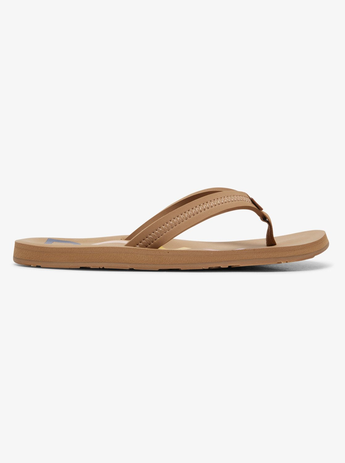 Vista Flip Flops Tan Roxy