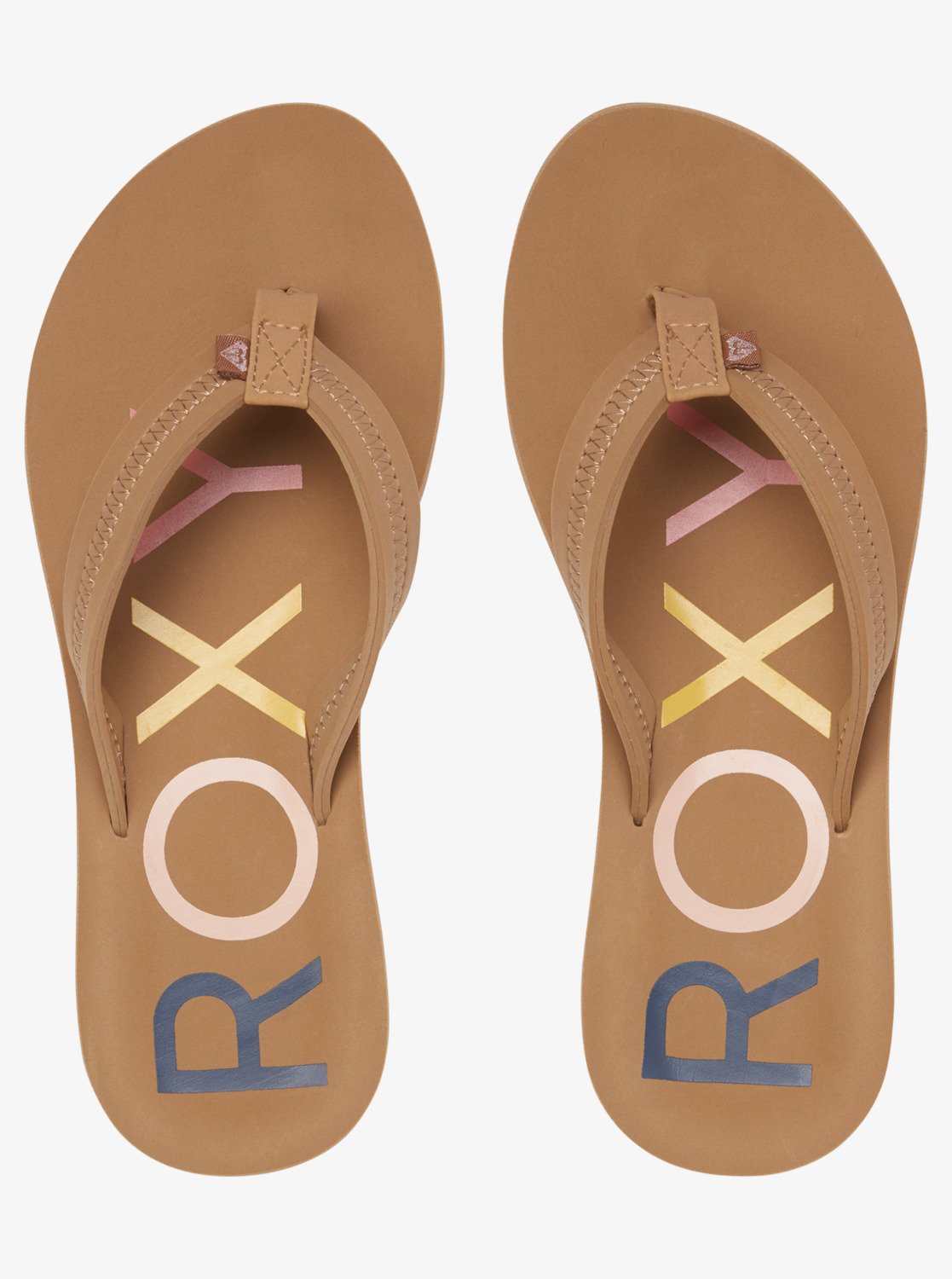 Vista Flip Flops Tan Roxy