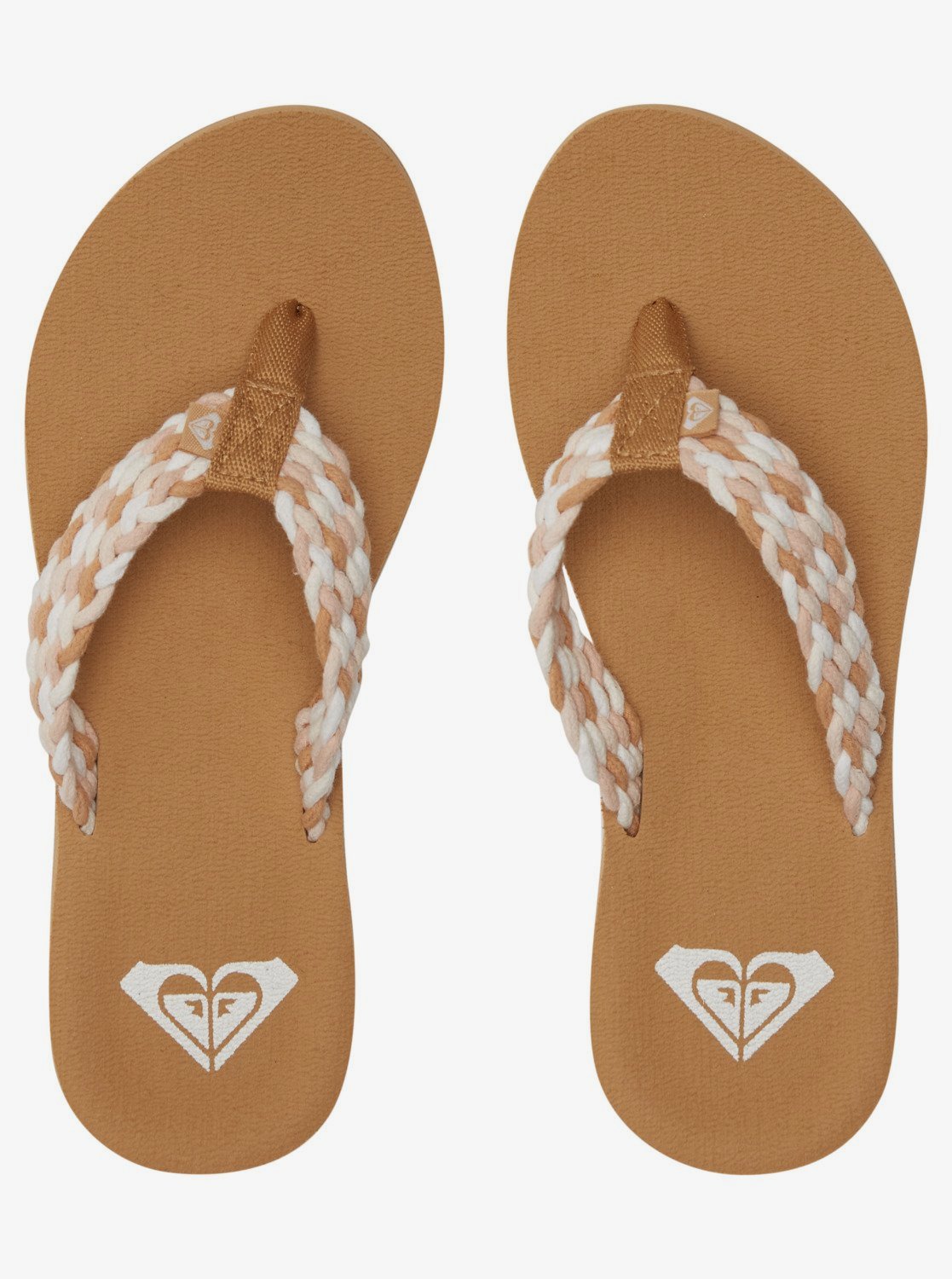 Porto Flip Flops White Multi