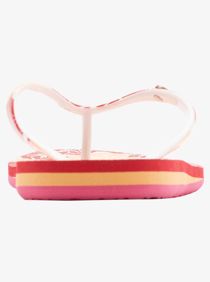 Portofino Flip-Flops - True Red/Yellow