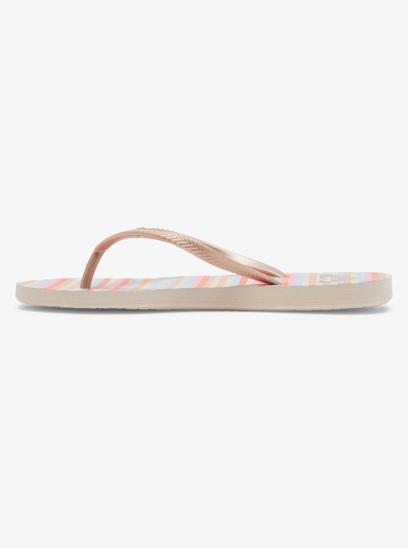 Bermuda Sandals - Champagne Stripe