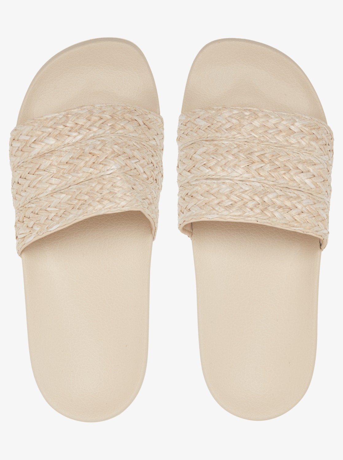 Slippy Jute Sandals - Cream