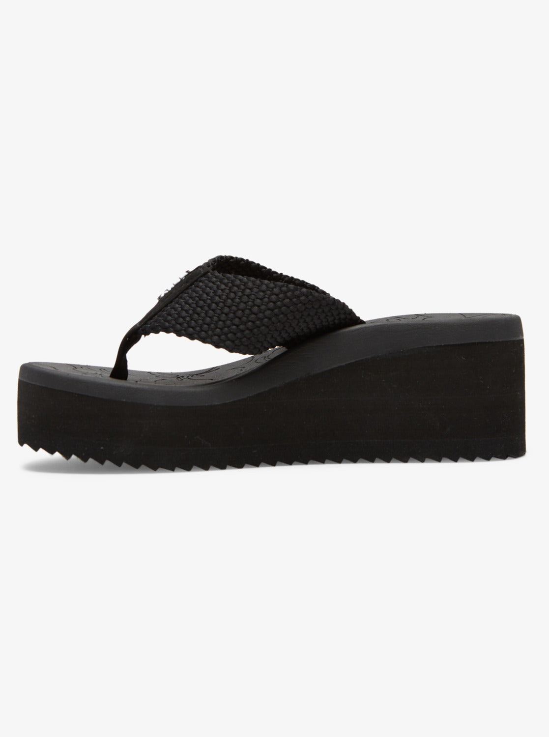 Fashion roxy platform flip flops