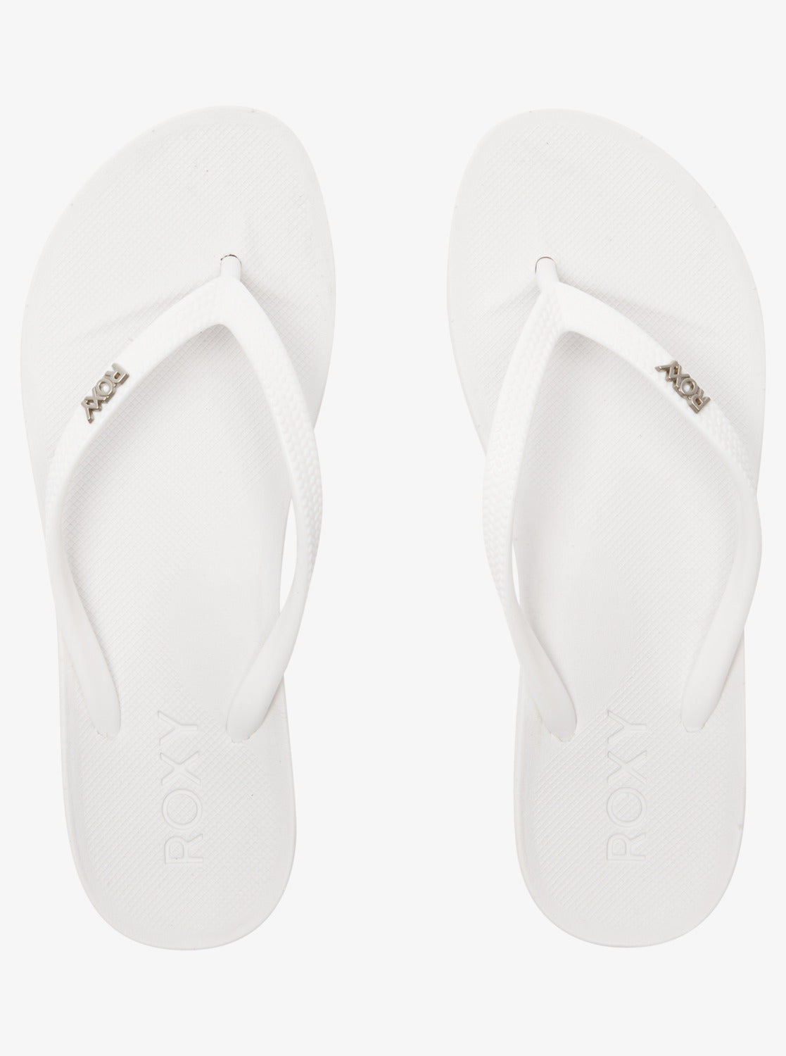 Roxy white sandals on sale