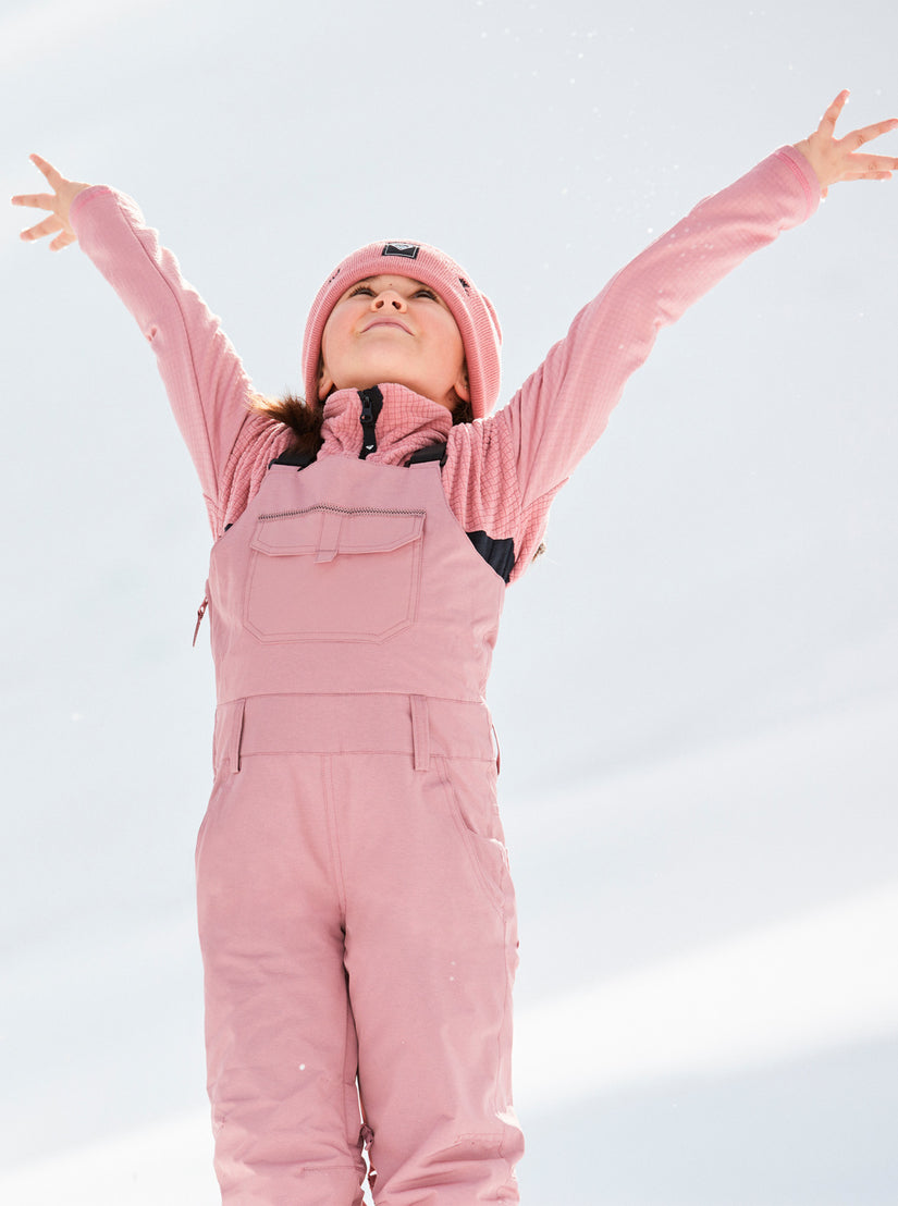 New Roxy Non Stop Snow Big Girl Bib Overall 16 XXL Hot Pink Snow Ski Pants