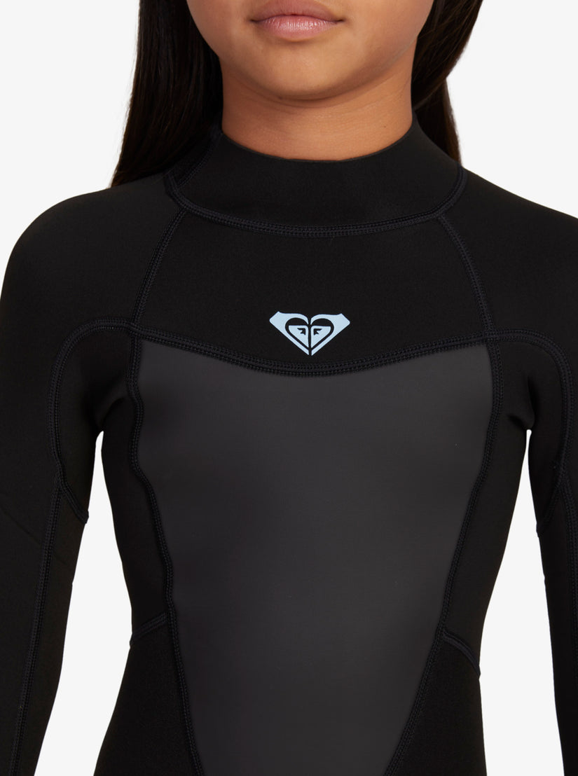 Girls 8-16 3/2mm Prologue Back Zip Wetsuit - Black