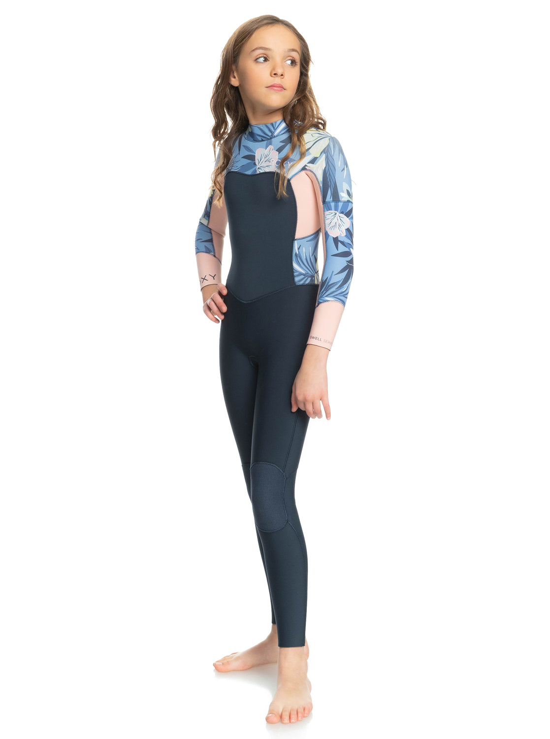Girls 8-16 4/3mmswell Series Back Zip Wetsuit - Allure Rg Fasso S – Roxy.com