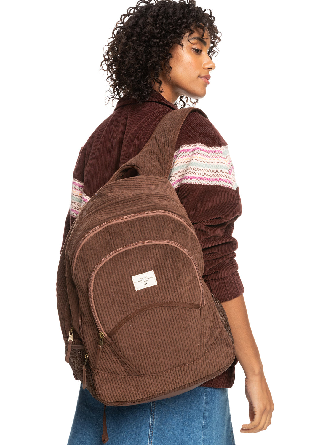 Backpack corduroy best sale