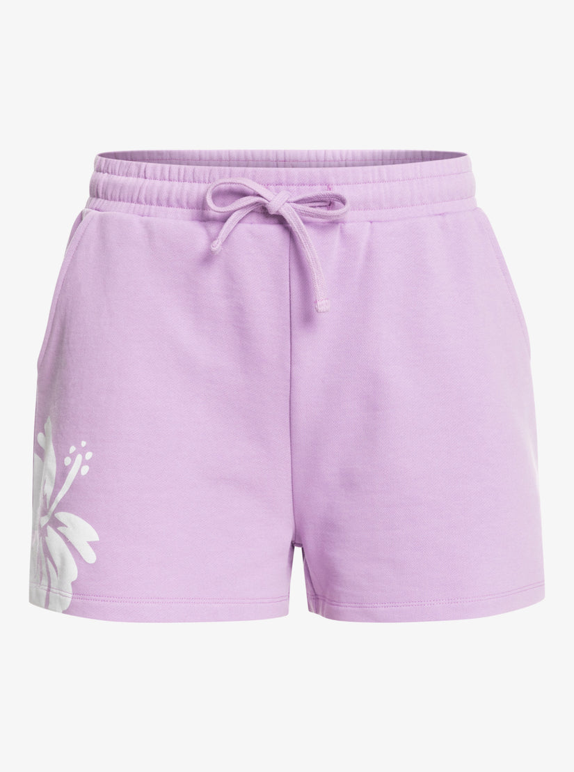 Surf.Kind.Kate. Sweat Shorts - Purple Rose