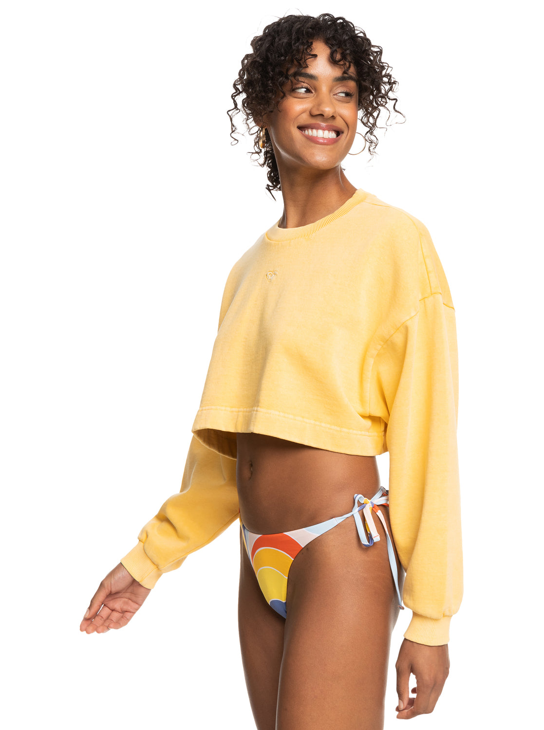 Roxy 2024 yellow sweatshirt