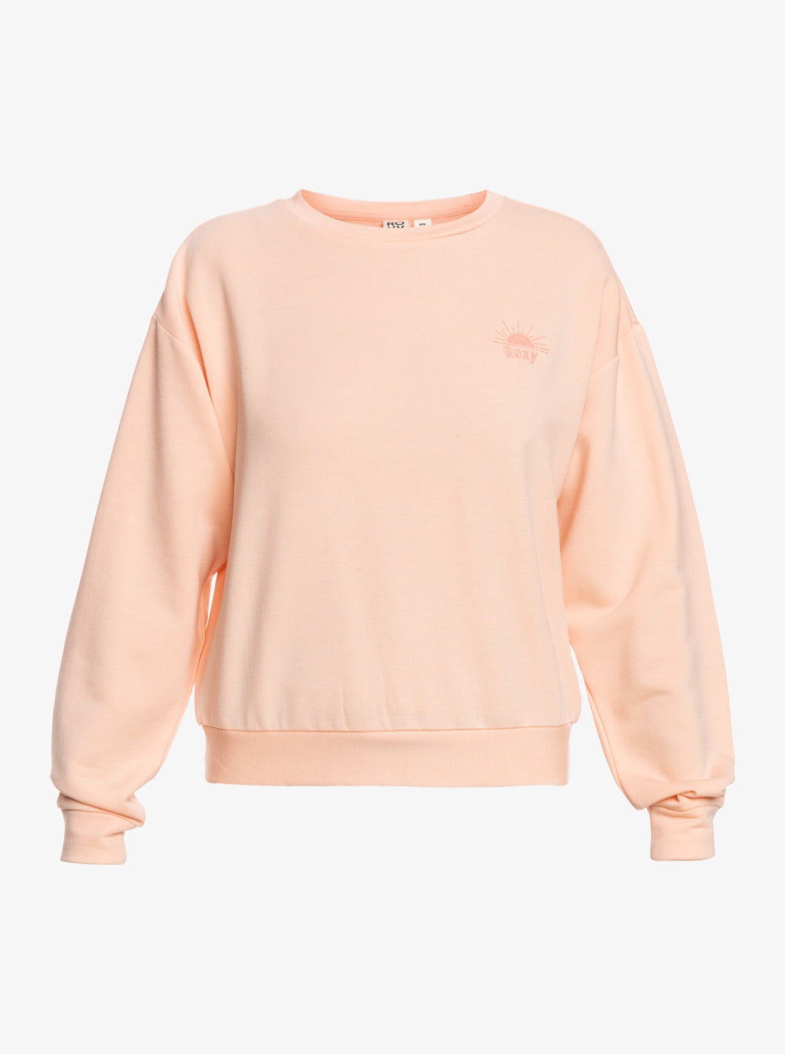 Surfing By Moonlight B Crew Neck Sweatshirt - Peach Parfait