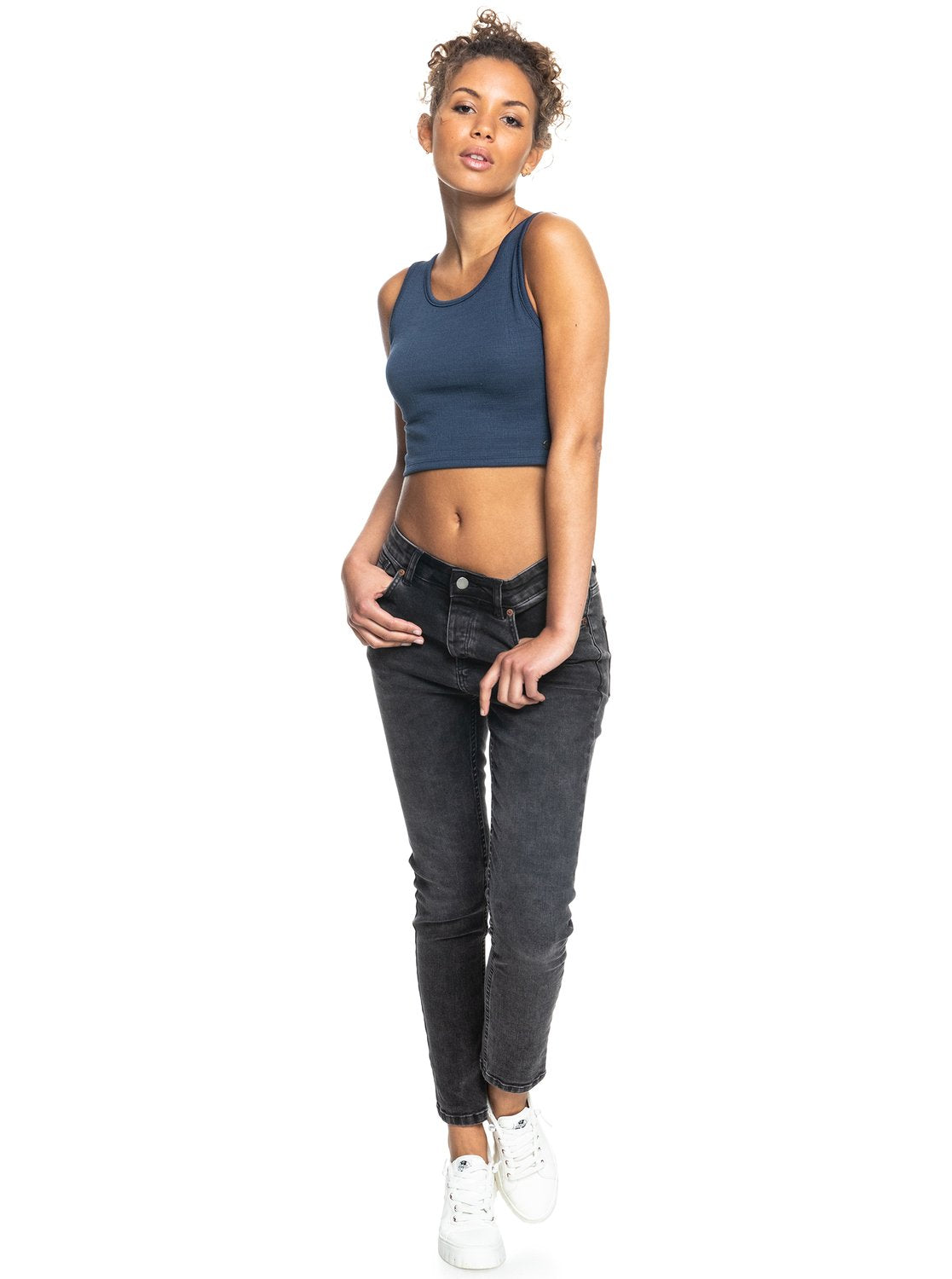 Good Keepsake Crop Top - Mood Indigo