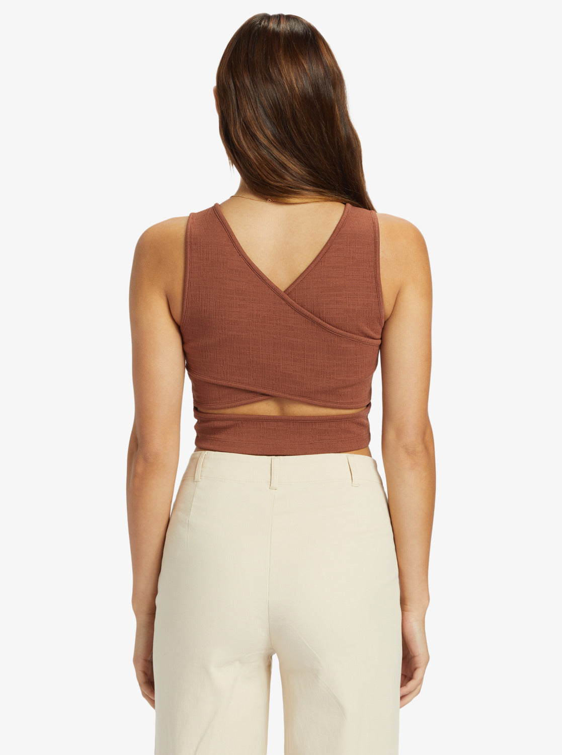 Good Keepsake Crop Top - Root Beer