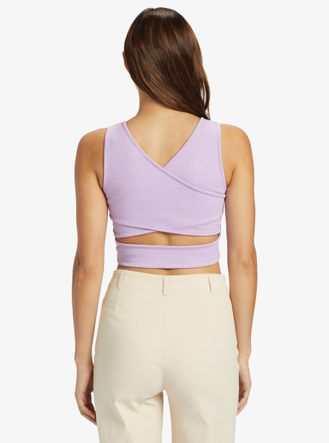 Good Keepsake Crop Top - Crocus Petal