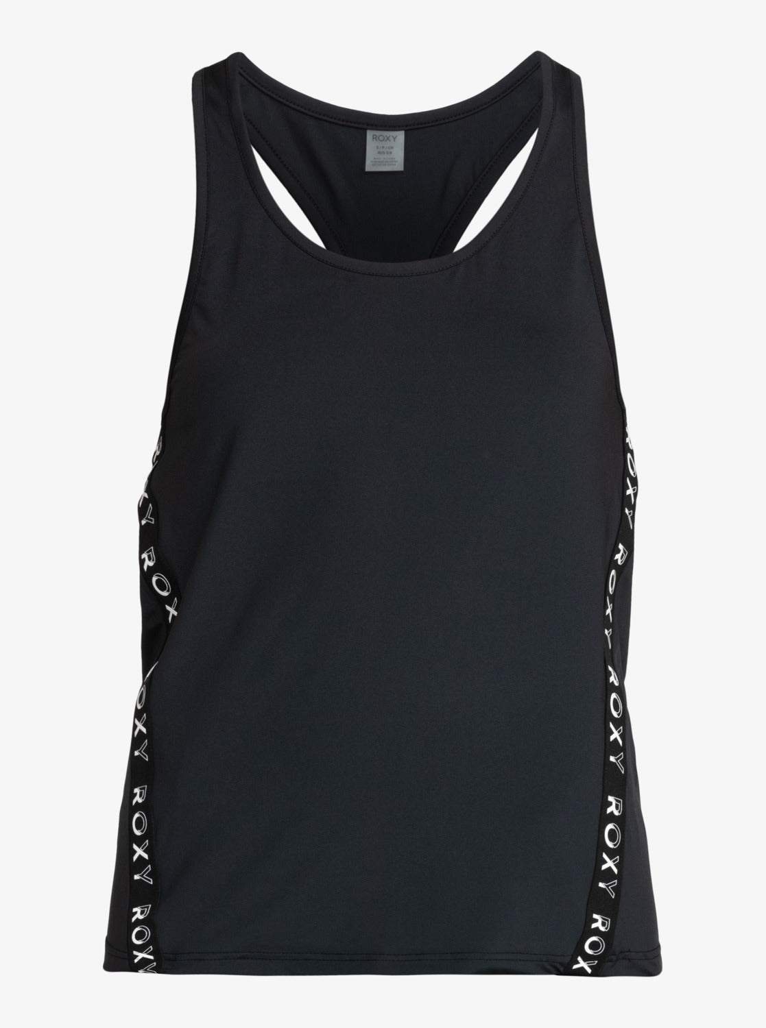 Black, Womens Roxy Singlets & Tank Tops Just Simple Solid Tank Top  Anthracite