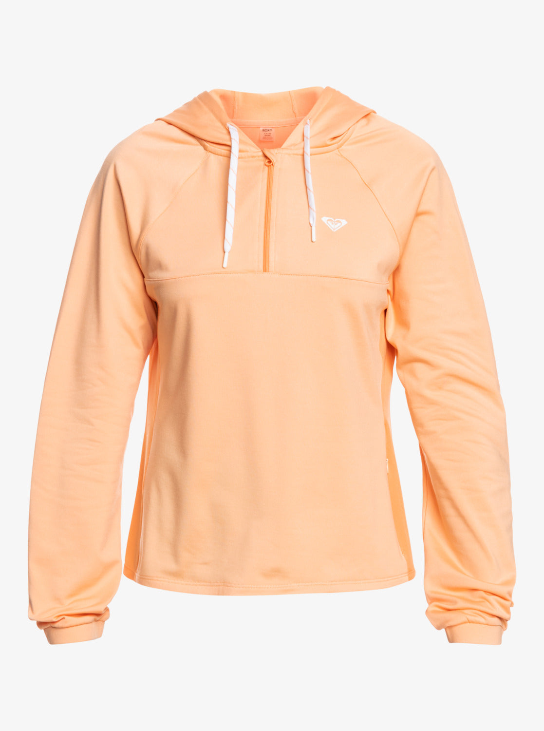 Pure Pursuit Mesh Hooded Top - Peach Fuzz