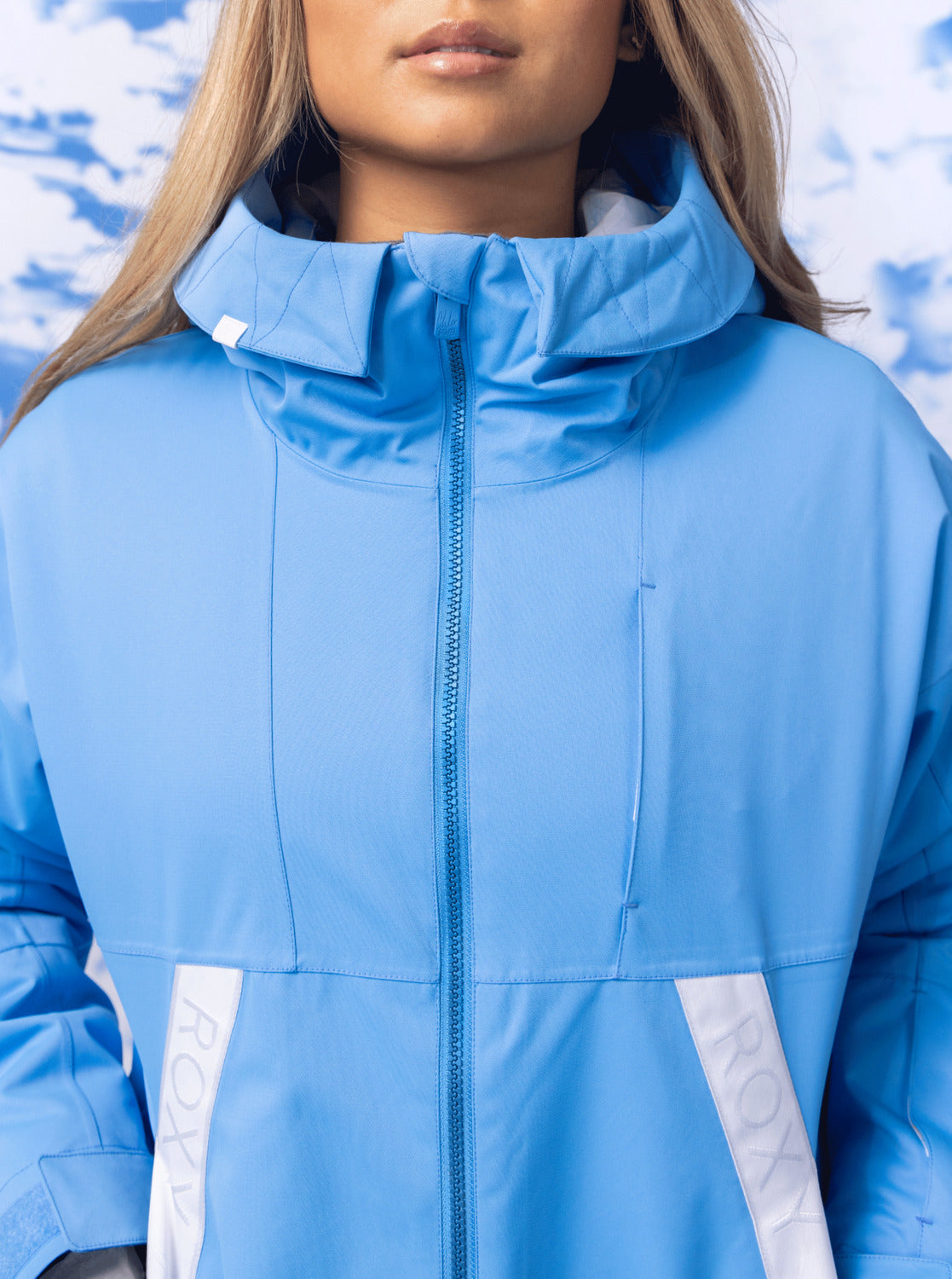Chloe Kimt Technical Snow Jacket - Azure Blue – Roxy.com