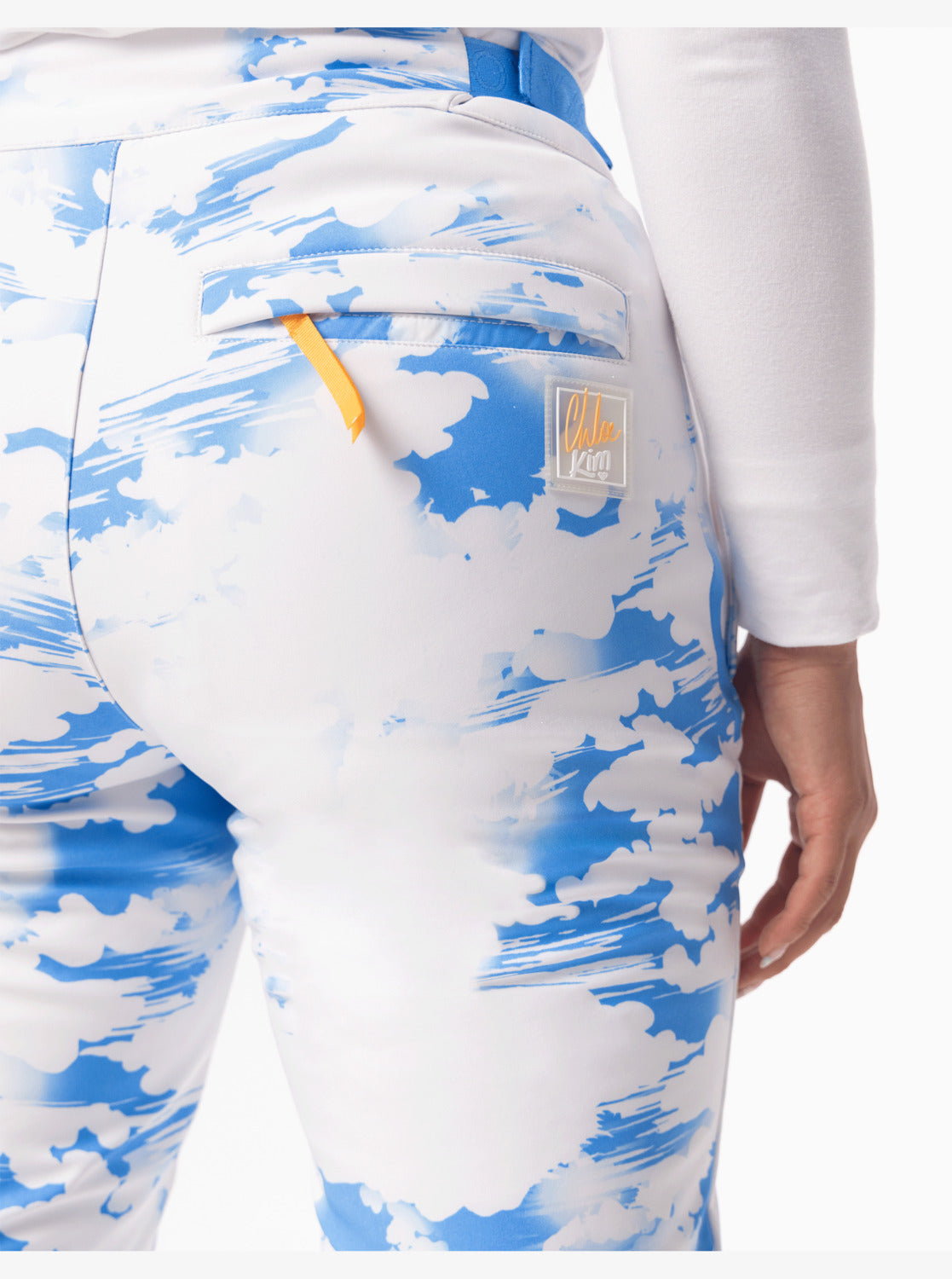 Chloe Kim Technical Snow Pants - Azure Blue Clouds – Roxy.com