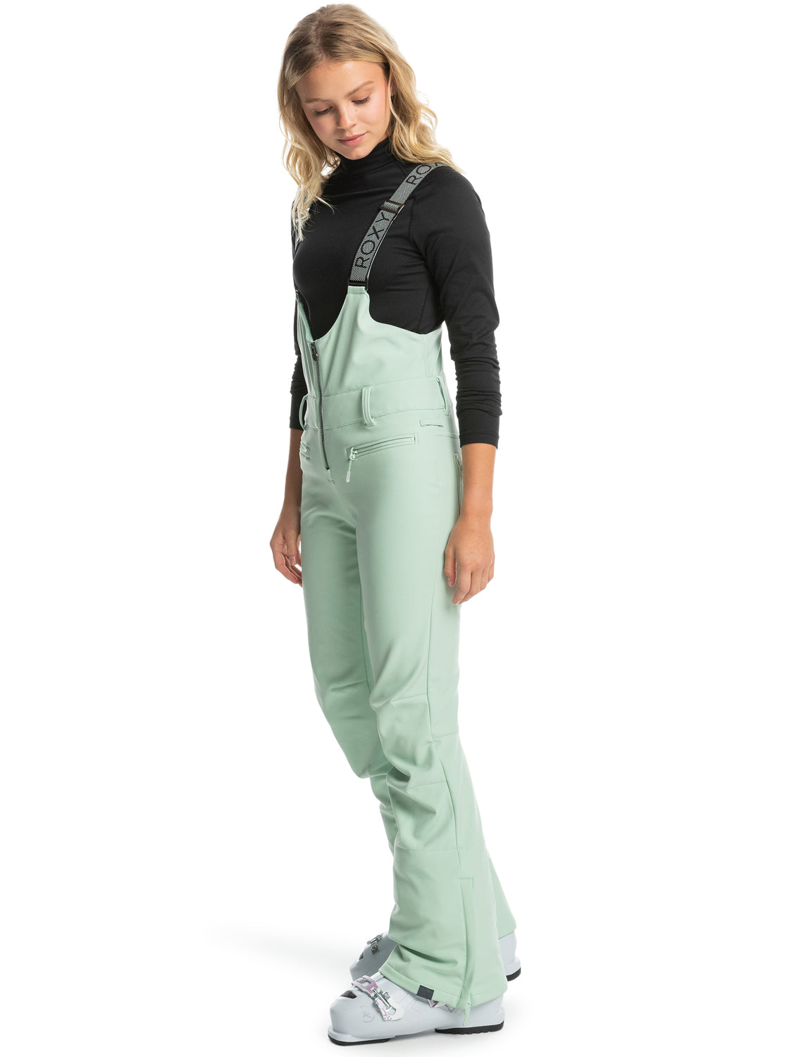 Summit Technical Snow Bib Pants - Cameo Green – Roxy.com