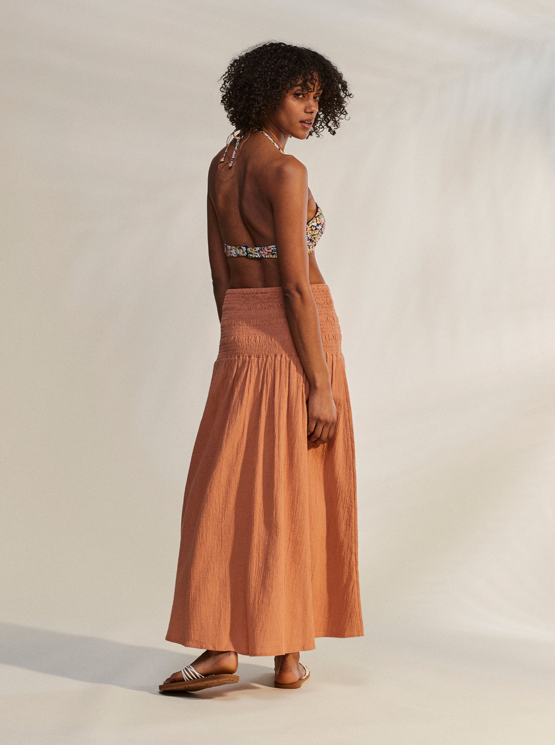 Cute Summer Ankle Length Versatile Skirt - Cork – Roxy.com