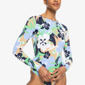 Fashion Long Sleeve Swimsuit - Vintage Indigo Archive Roxy