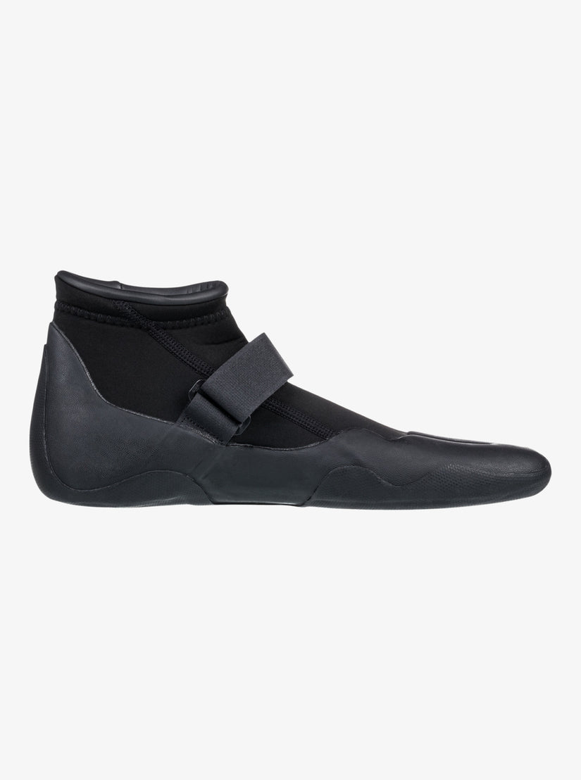 2mm Swell Series Round Toe Wetsuit Reef Boots - True Black