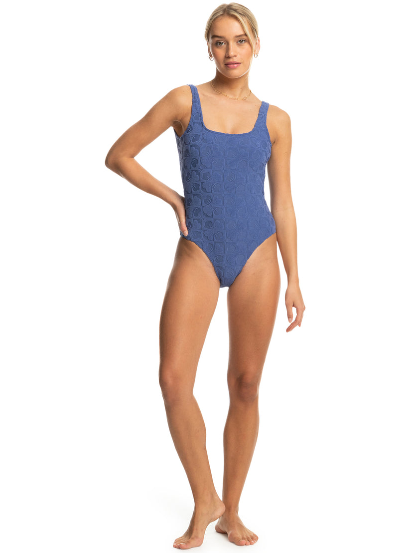 Sun Click One-Piece Swimsuit - Marlin