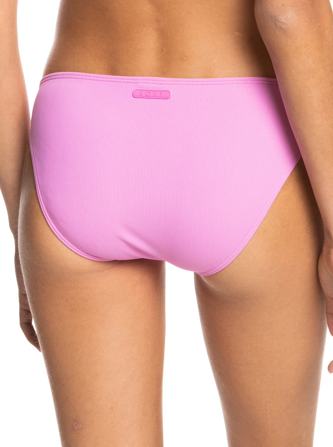 Roxy Active Rib Hipster Bot Bikini Bottoms - Cyclamen