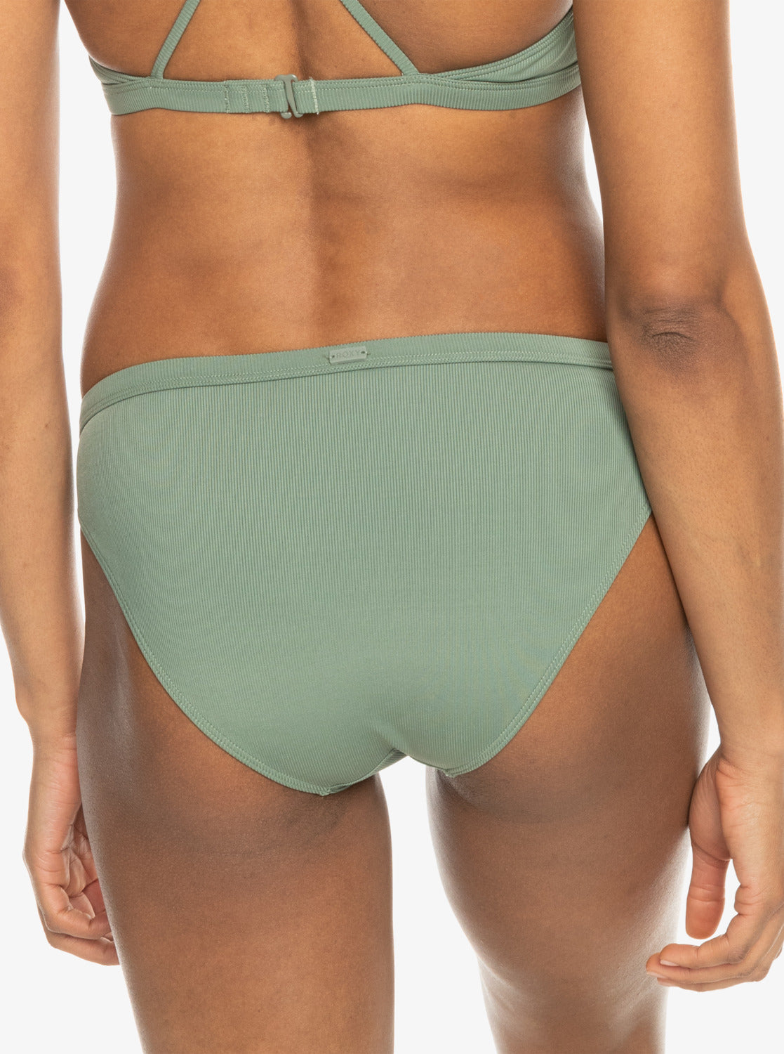 Roxy Pro The Take Off Bikini Bottoms Agave Green