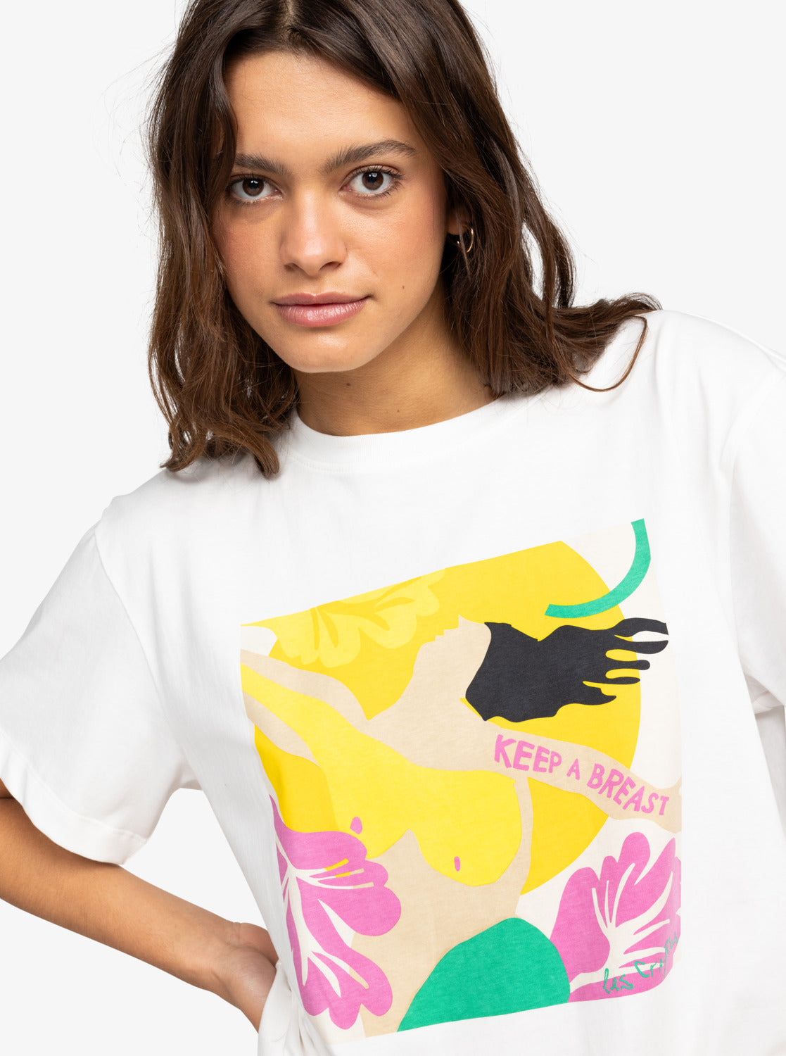Keep A Breast Day T-Shirt - Snow White