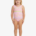 Girls 2-7 Beach Day Together One-Piece Swimsuit - Sachet Pink Beachy Bebe