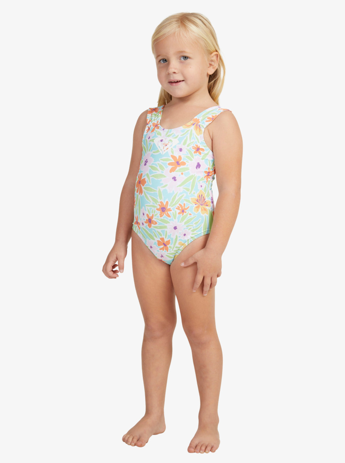 Girls 2-7 Hawaiian Spirit One-Piece Swimsuit - Aruba Blue Hawaiian Spi