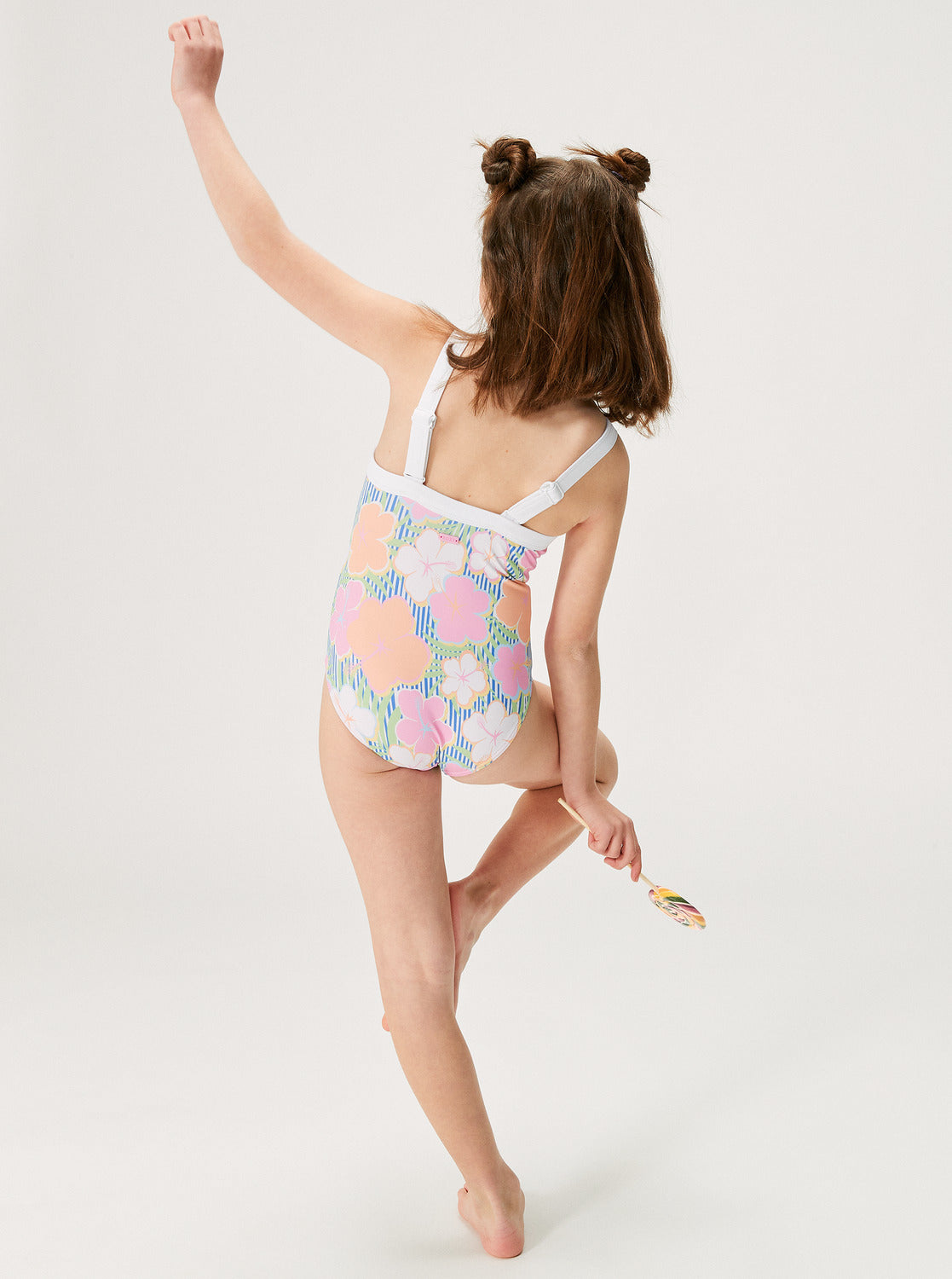 Girls 2-7 Tiny Flower One-Piece Swimsuit - Ultramarine Teenie Flower